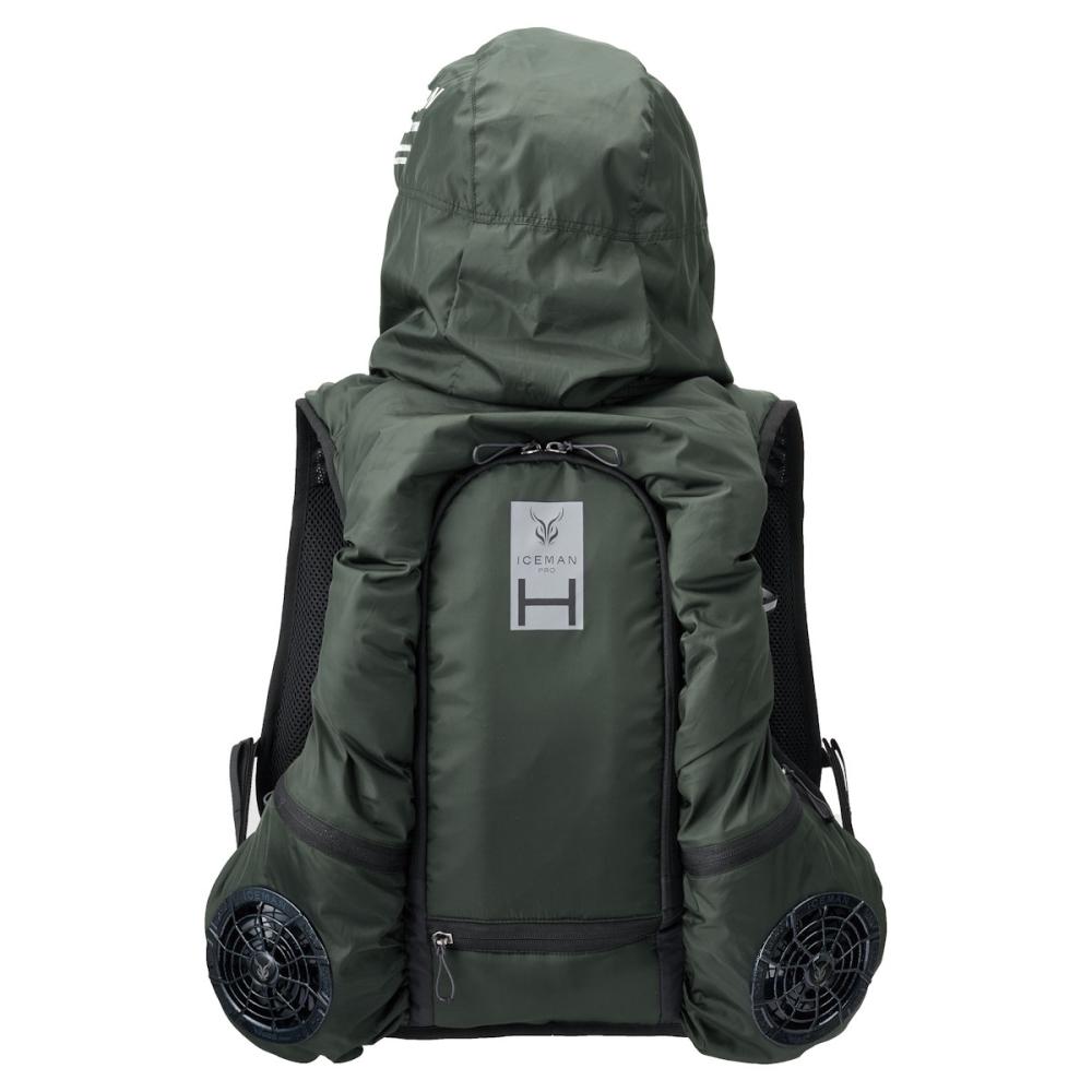 【先行予約】　山真製鋸　アイスマンＰＲＯ－ＨＹＢＲＩＤ　アーミーグリーン　ＩＣＭＰＨ－ＧＲＶ－ＳＥＴ　【申込期限：３月３１日】