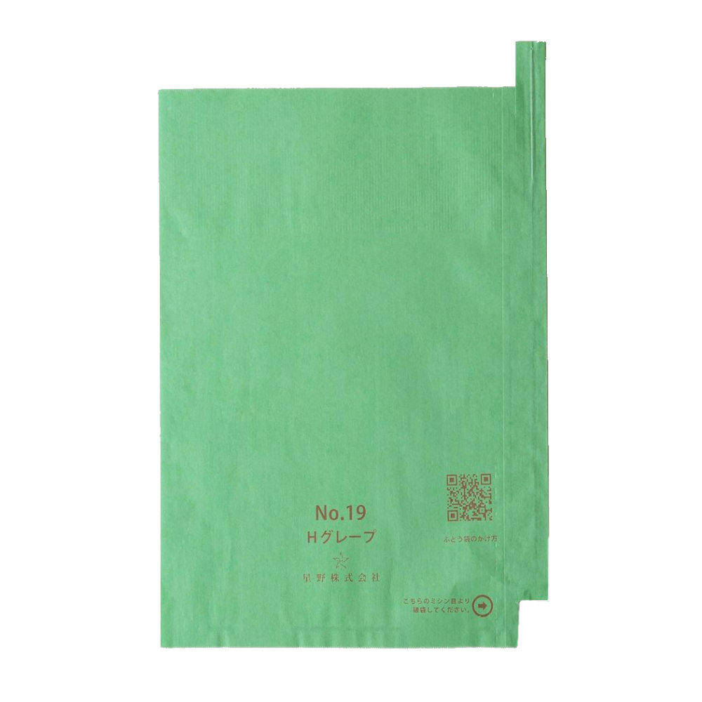 星野　シャインマスカット専用果樹袋　Ｈ１９号　段有　（３０００枚入り）