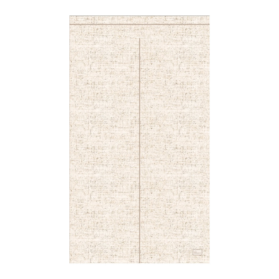 フルネス　洗えるのれん　アイボリー　８５×１５０ｃｍ