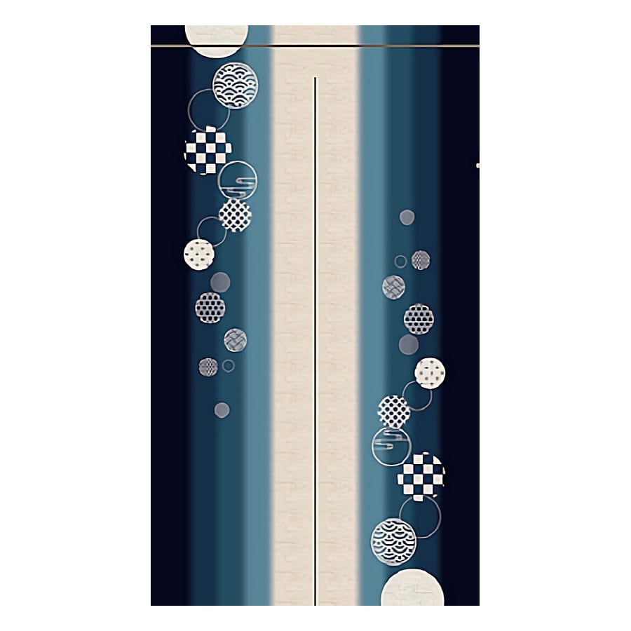 フルネス　プリント暖簾　染和紋　８５×１５０ｃｍ