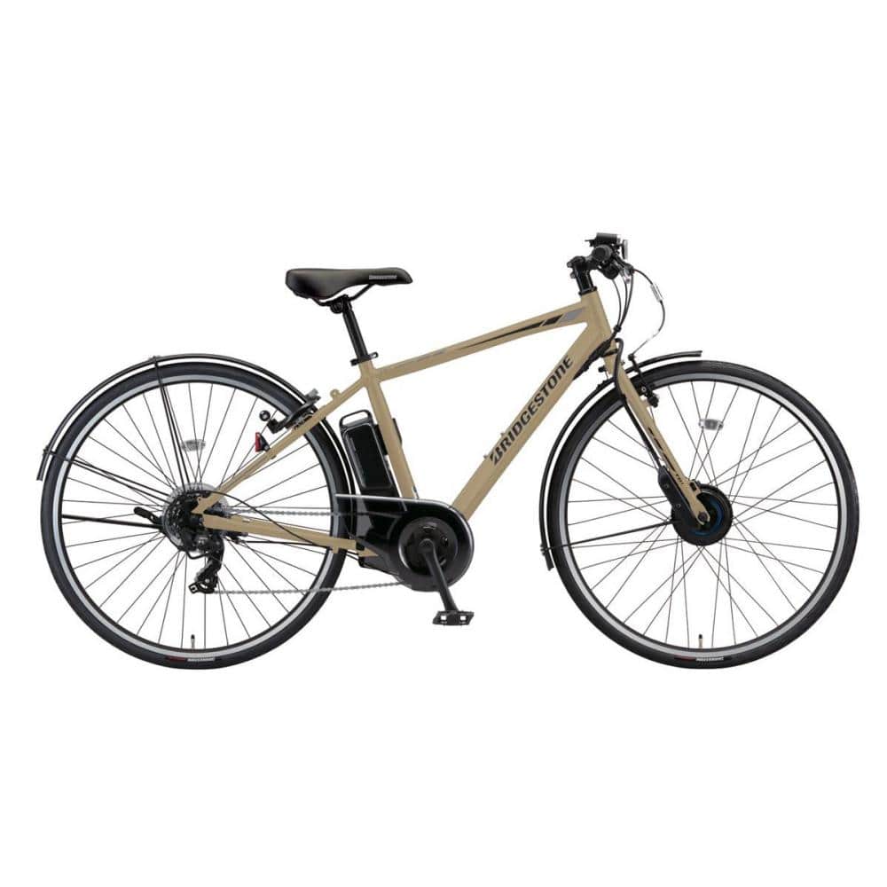 ブリヂストン　電動アシスト自転車　ＴＢ１　ｅ　ランドベージュ　ＴＢ７Ｂ４５