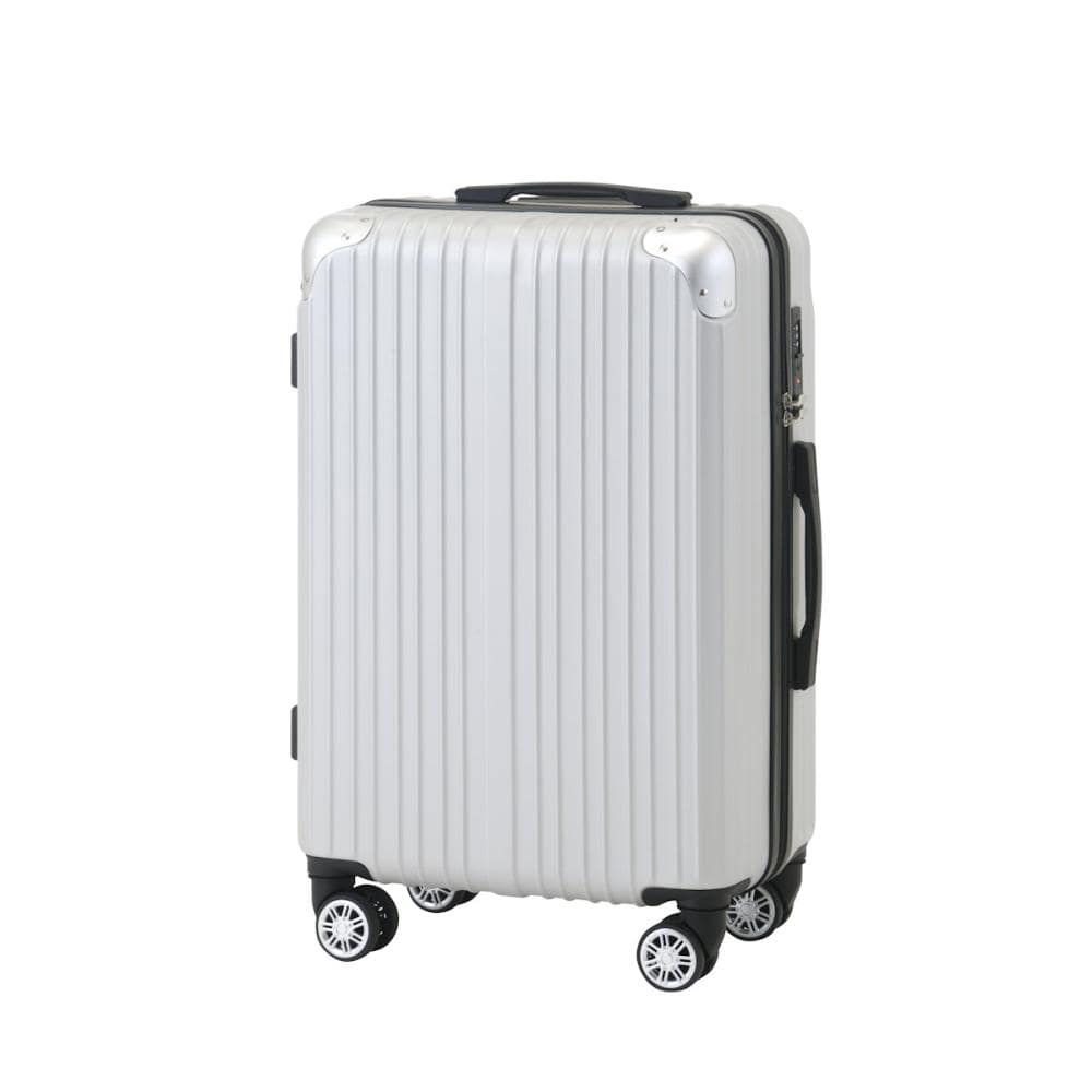 Ｌ’ＣＲＥＳＴ（ルクレスト）　スーツケース　シルバー　５６Ｌ