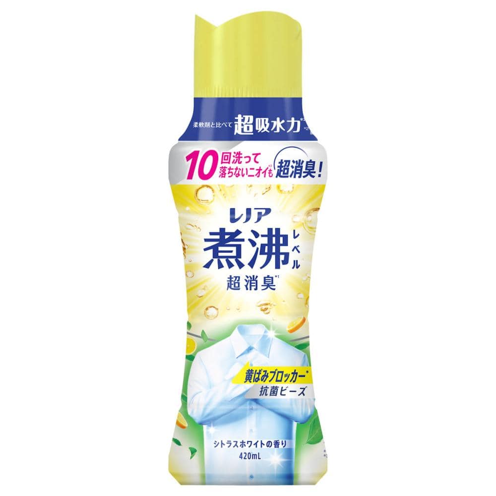Ｐ＆Ｇ　レノア　消臭抗菌ビーズ　黄ばみブロッカー　本体　４２０ｍＬ