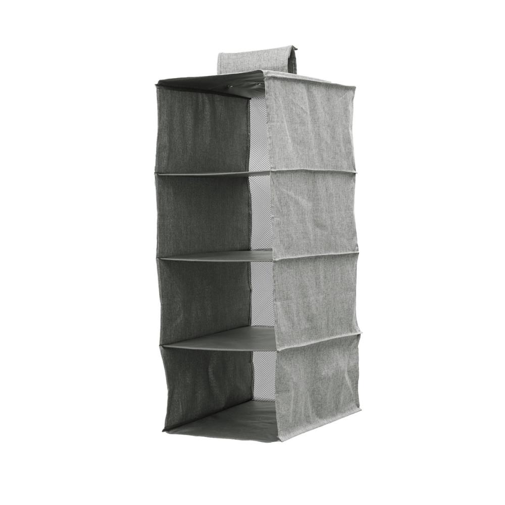 東洋ケース　吊り下げ収納　ハンギングラック　ワイド　４段