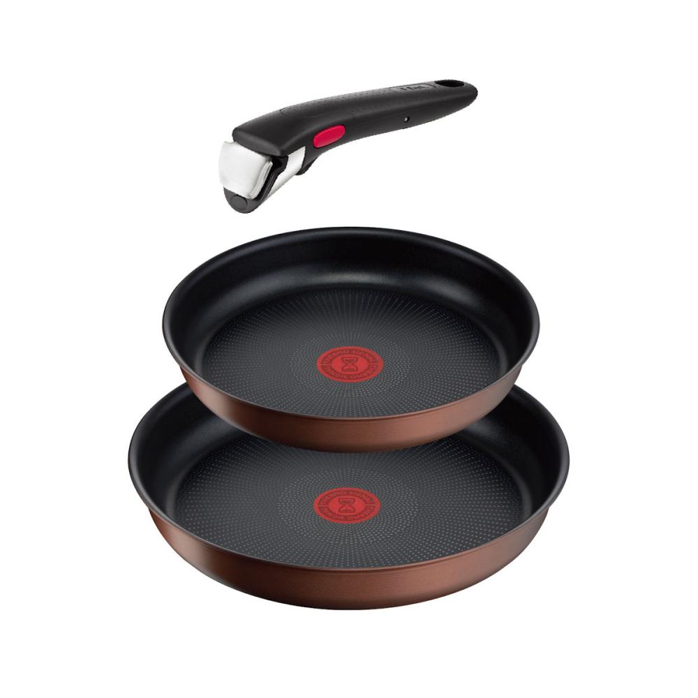 ティファール　インジニオ・ネオ　ＩＨ対応　３点セット　モカ　Ｌ７８７９０