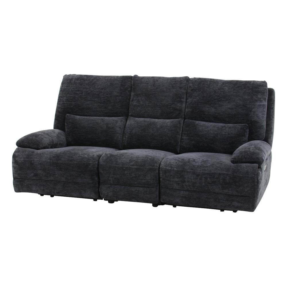 不二貿易　３人掛け電動リクライナー　ＧＲＡＣＥ　ブラック　３Ｐ　ＣＤ４９１１３