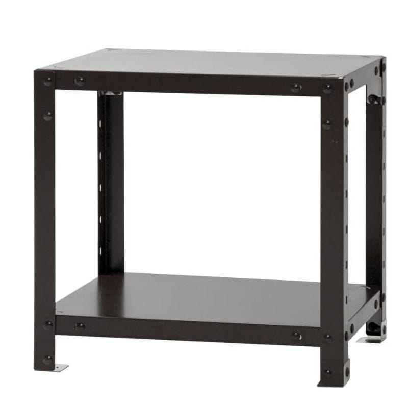 北島　スマートラック　ＮＳＴＲ－０２４　ブラック　２段　キャスター無し