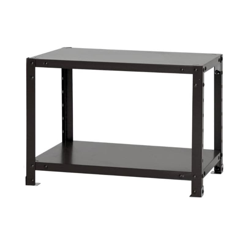 北島　スマートラック　ＮＳＴＲ－０３７　ブラック　２段　キャスター無し