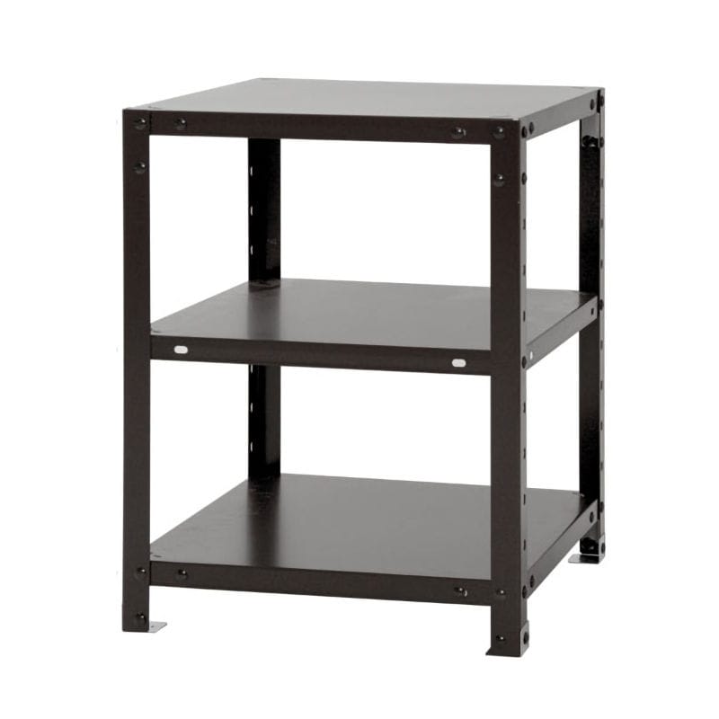 北島　スマートラック　ＮＳＴＲ－１２７　ブラック　３段　キャスター無し