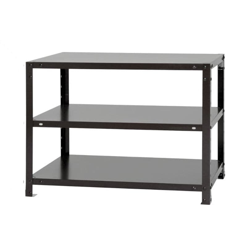 北島　スマートラック　ＮＳＴＲ－１５６　ブラック　３段　キャスター無し