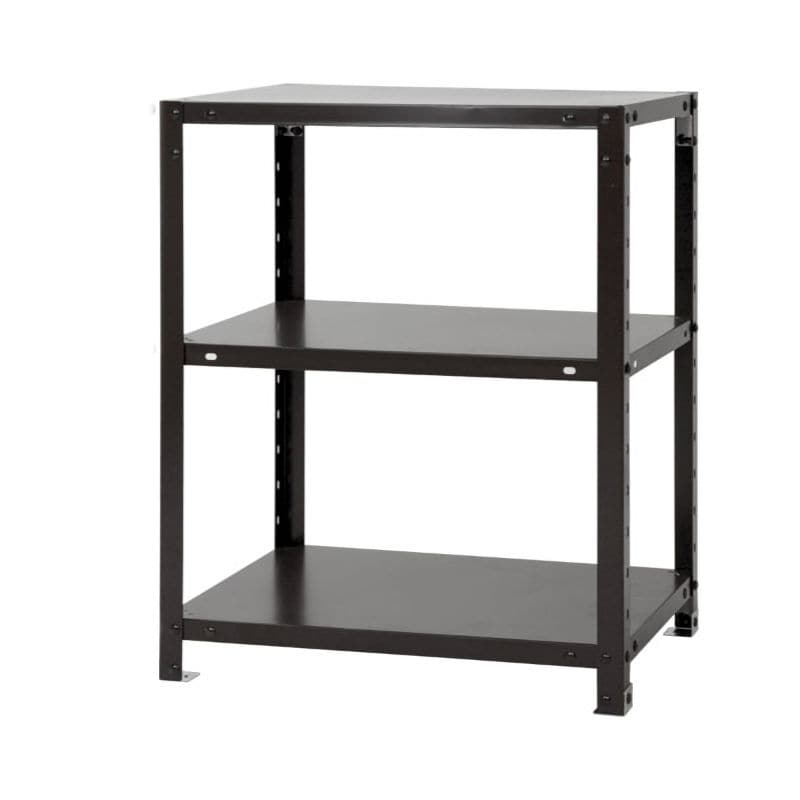 北島　スマートラック　ＮＳＴＲ－２３６　ブラック　３段　キャスター無し