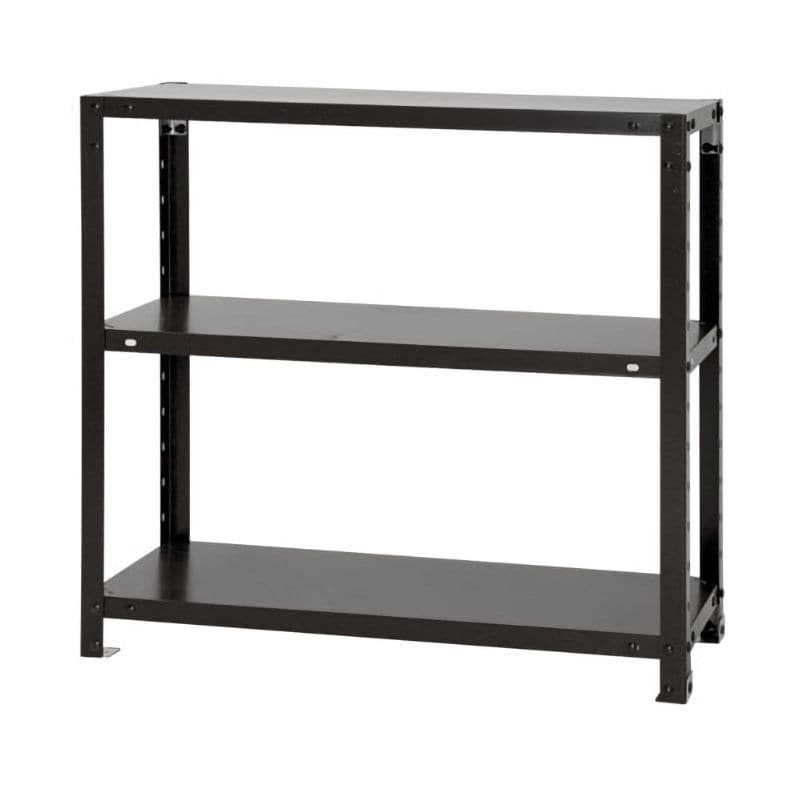 北島　スマートラック　ＮＳＴＲ－２５４　ブラック　３段　キャスター無し