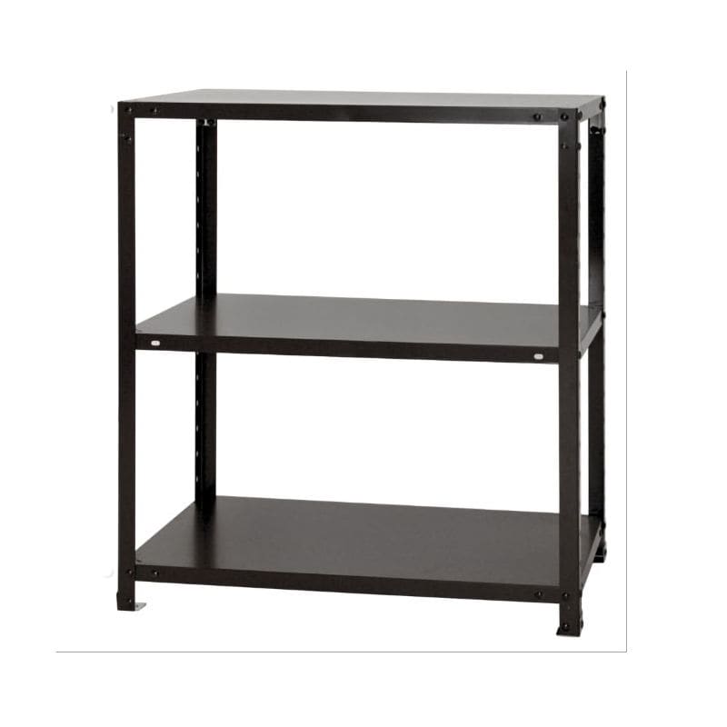 北島　スマートラック　ＮＳＴＲ－３４７　ブラック　３段　キャスター無し