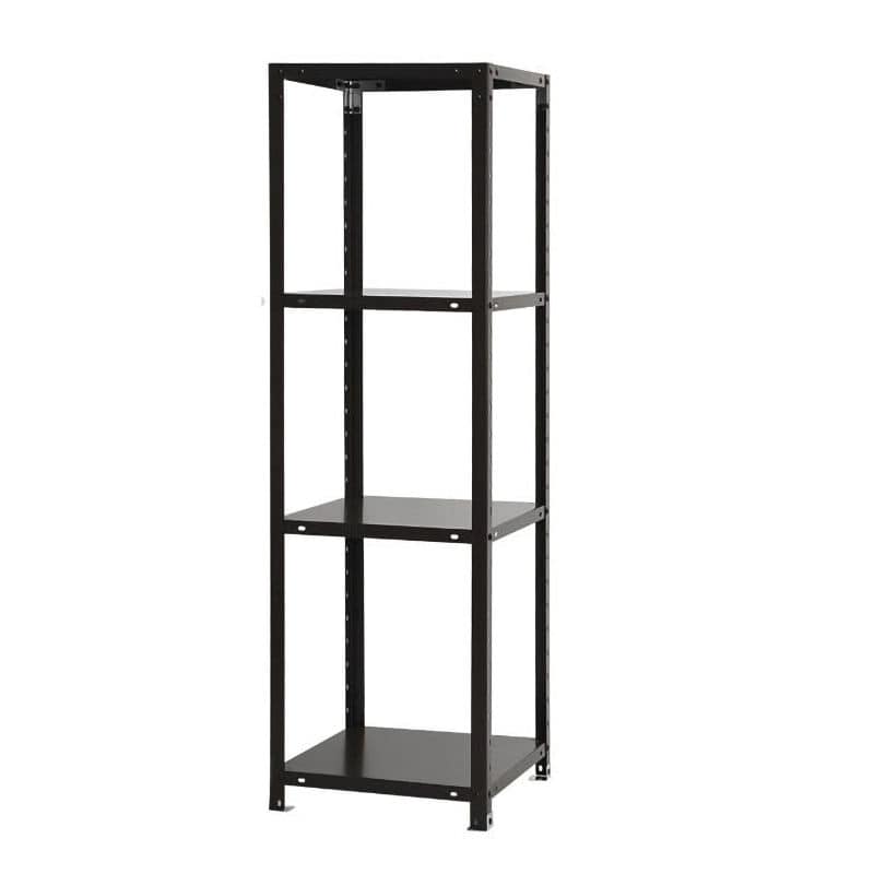 北島　スマートラック　ＮＳＴＲ－５２７　ブラック　４段　キャスター無し