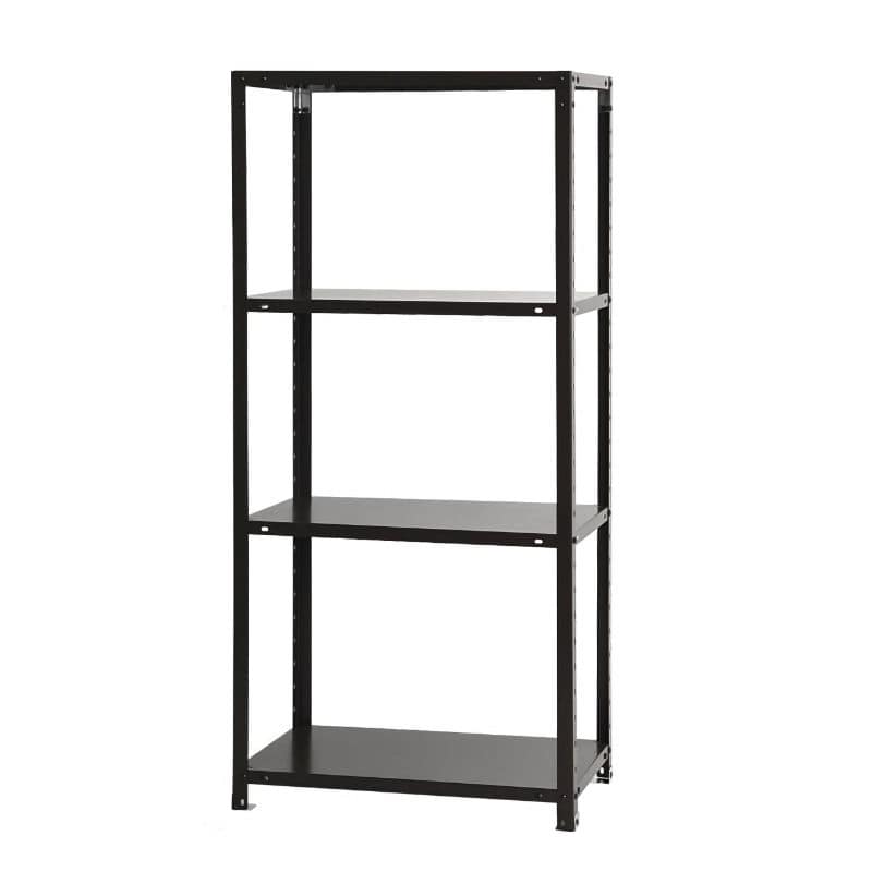 北島　スマートラック　ＮＳＴＲ－５４４　ブラック　４段　キャスター無し