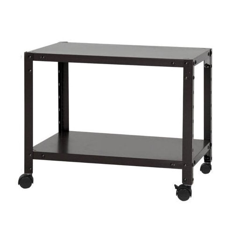 北島　スマートラック　ＮＳＴＲ－Ｋ－０２７　ブラック　２段　キャスター付き