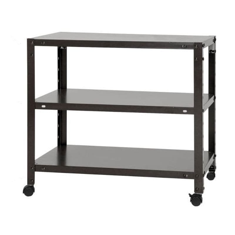 北島　スマートラック　ＮＳＴＲ－Ｋ－１４６　ブラック　３段　キャスター付き