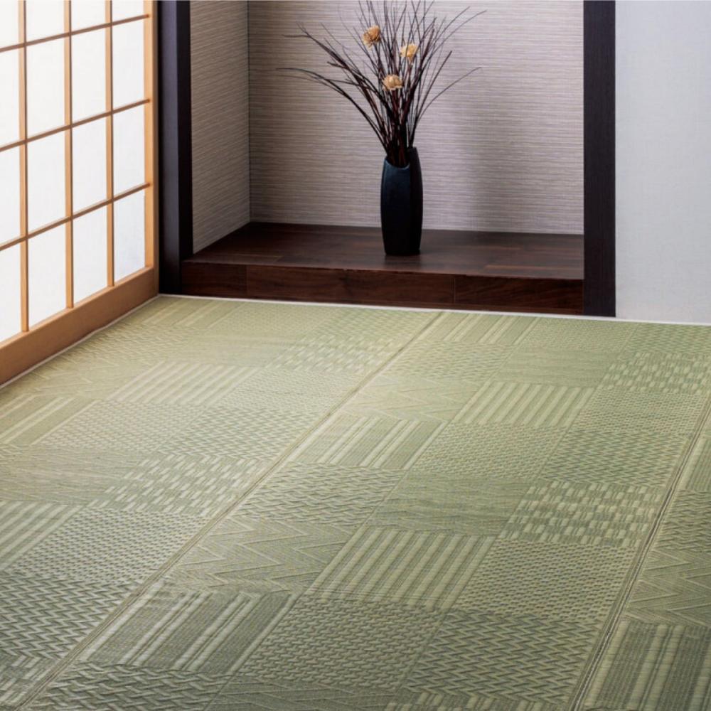 イケヒコ　い草上敷き　京極　本間２畳