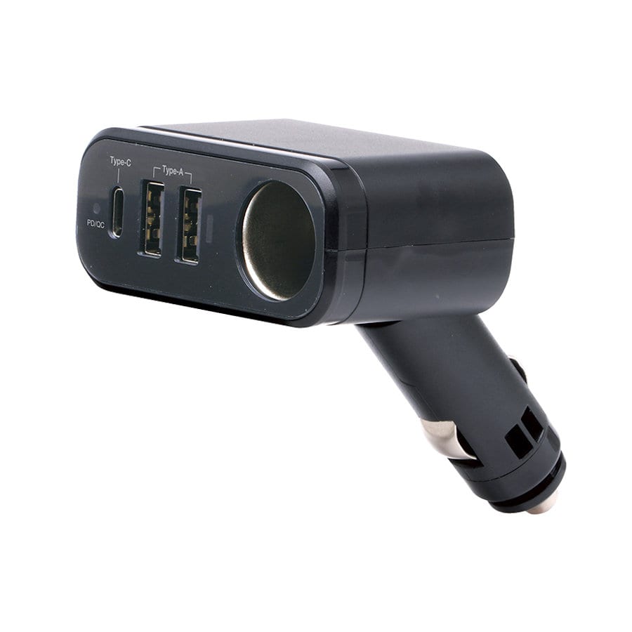 槌屋ヤック　ＰＤ３０Ｗ＋２ＵＳＢ＋ソケット　ディレクション　ＺＥ－１０５