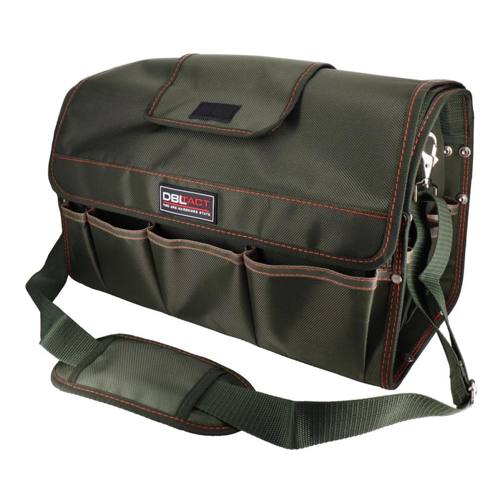 三共コーポレーション　ＤＢＬＴＡＣＴ　カバー付オープンキャリーバッグ　カーキ　ＤＴ－ＳＲＢ４２０Ｃ－ＫＨ