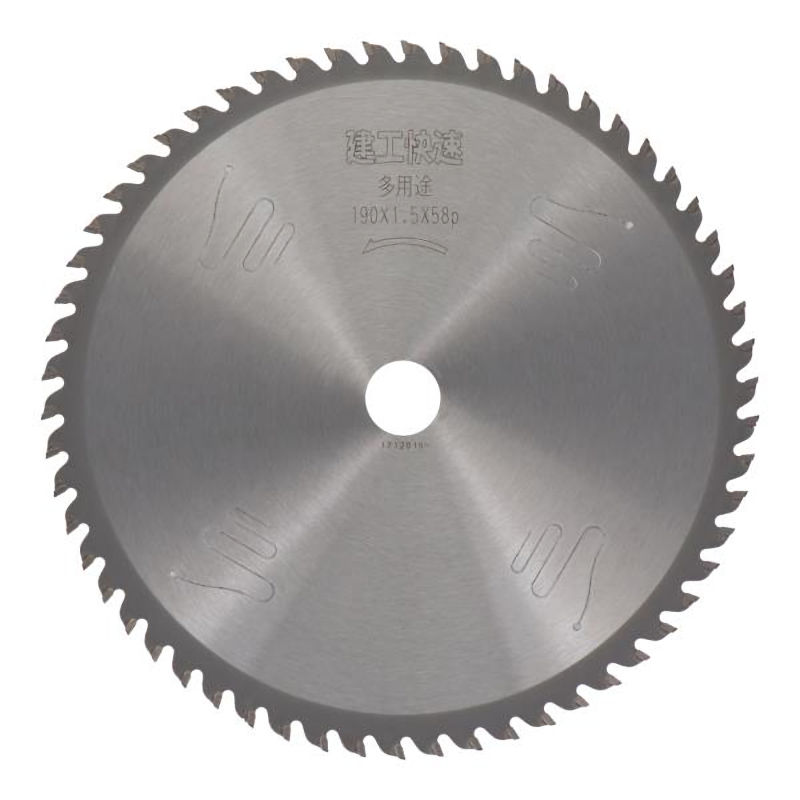 小山金属工業所　建工快速　多用途チップソー　１９０×１．５×５８Ｐ　Ｎｏ．９９２６３