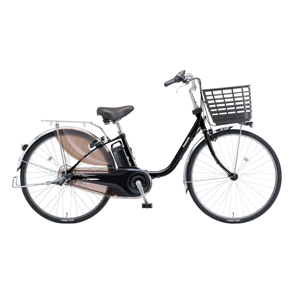 パナソニック　電動アシスト自転車　ビビ・ＤＸ　２６インチ　オニキスブラック　Ｐ２５