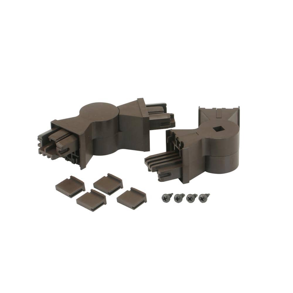 ＹＫＫ　ＡＰ　フェンス　シンプレオフェンス　コーナー継手Ｖ　ブラウン