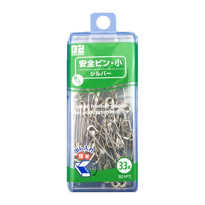 安全ピン小　シルバー