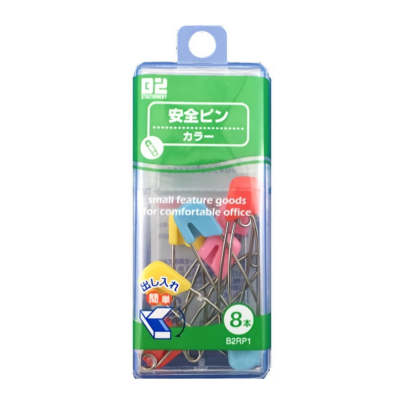 安全ピン　カラー