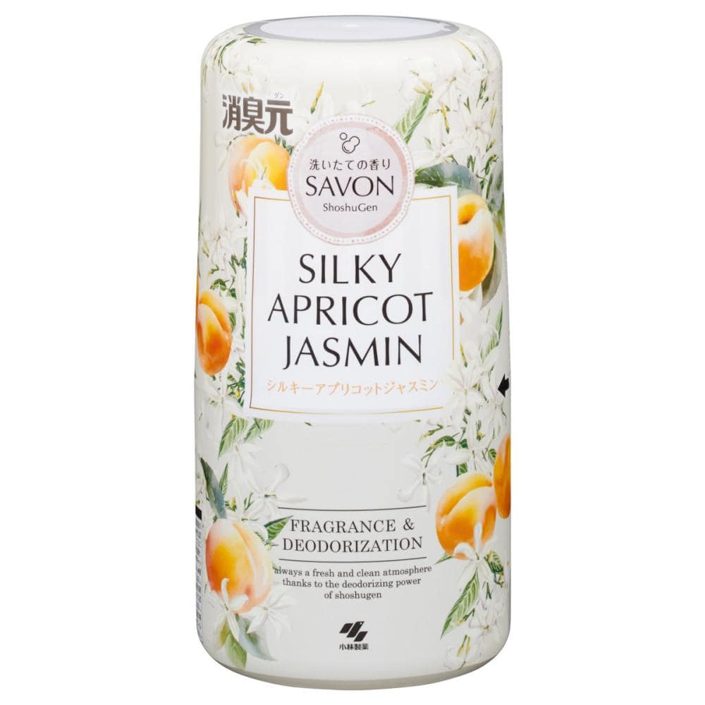 小林製薬　消臭元　ＳＡＶＯＮ　シルキーアプリコットジャスミン　本体　４００ｍＬ