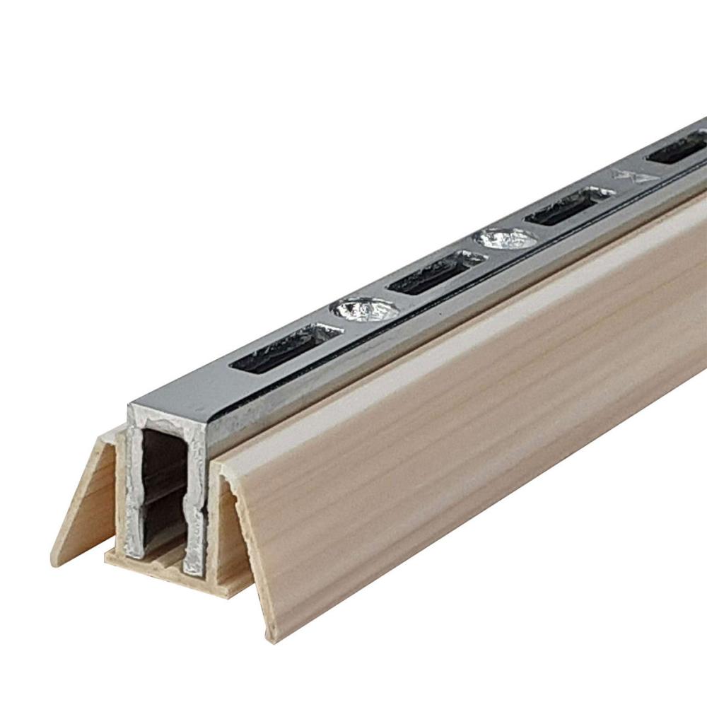 清水　チャンネルＳカバー　１８２０ｍｍ　ホワイトブラウン