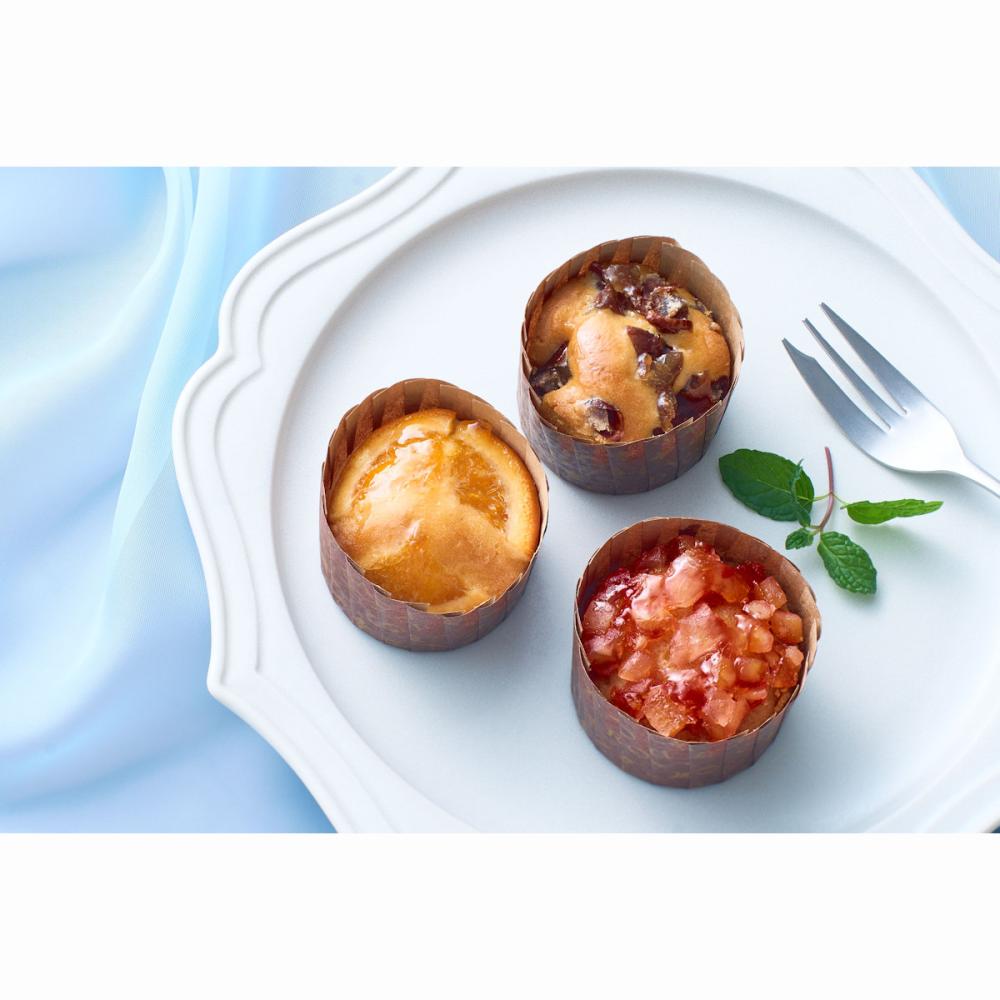 ホシフルーツ　煌めき果実のカップケーキ　３個