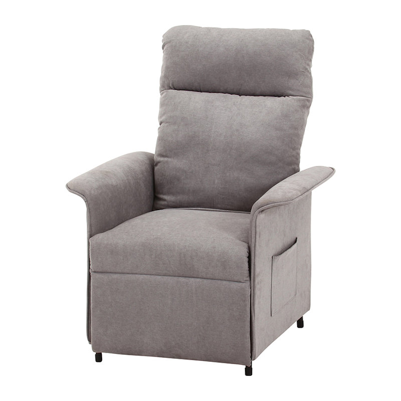 不二貿易　電動リクライナー　ＳＩＭＰＬＥ　一人掛け電動ソファ　グレー　ＣＤ６３２０２