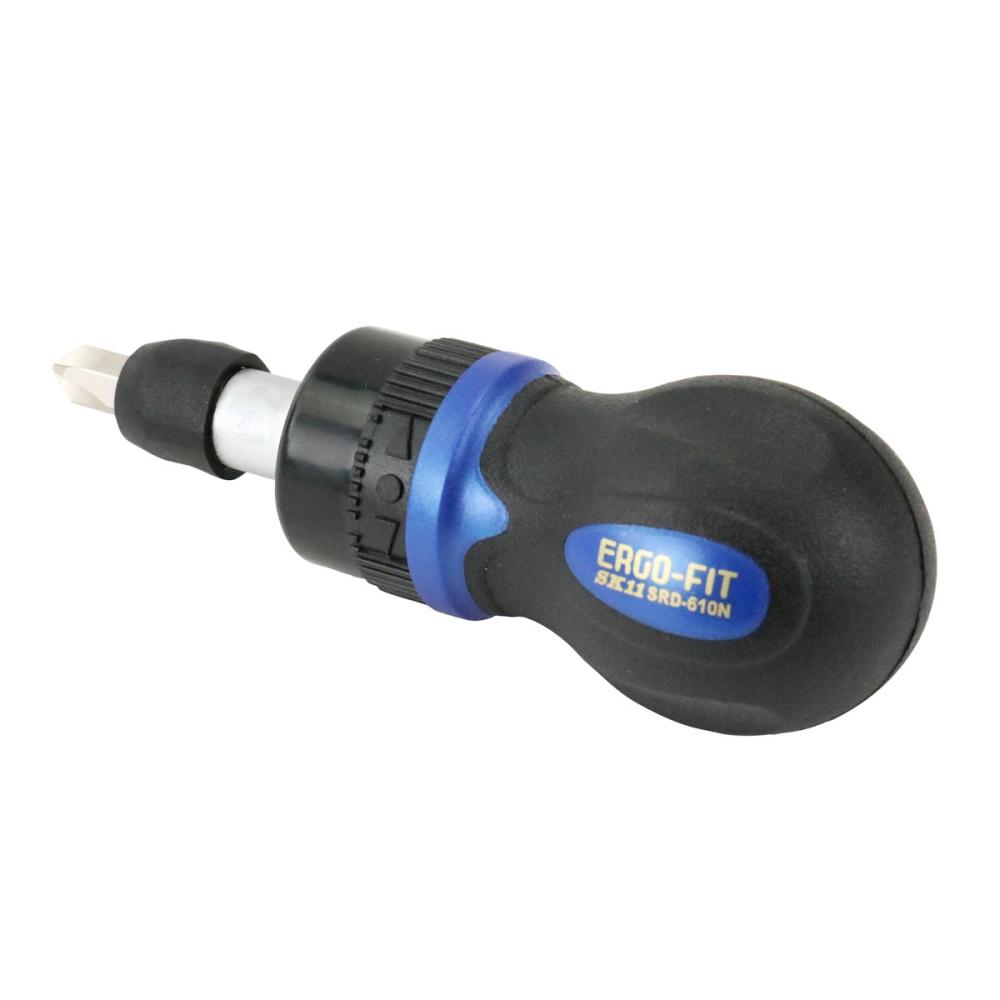 藤原産業　ＳＫ１１　スタビーラチェットドライバー７２　ＳＲＤ－６１０Ｎ