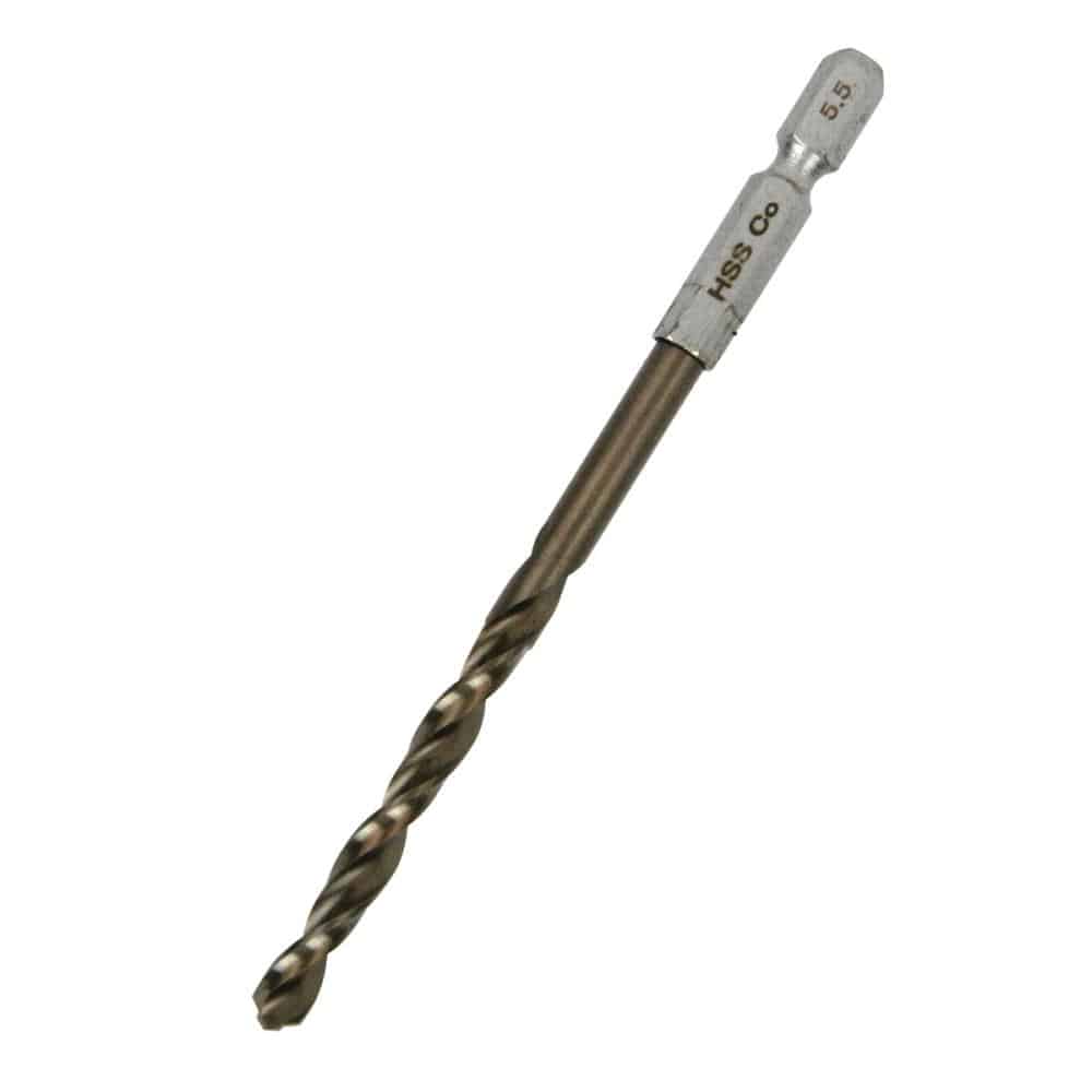 藤原産業　ＳＫ１１　六角軸Ｃｏステンドリル　普通　５．５ｍｍ