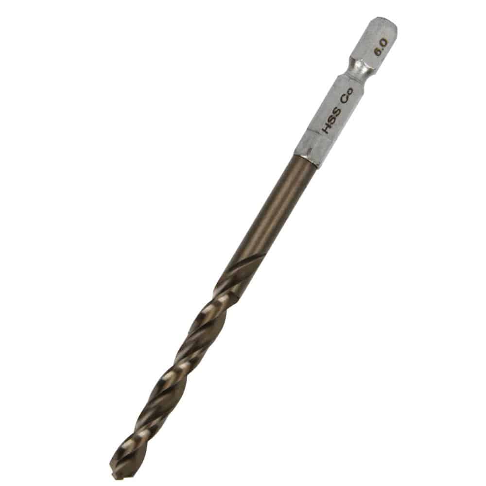 藤原産業　ＳＫ１１　六角軸Ｃｏステンドリル　普通　６．０ｍｍ