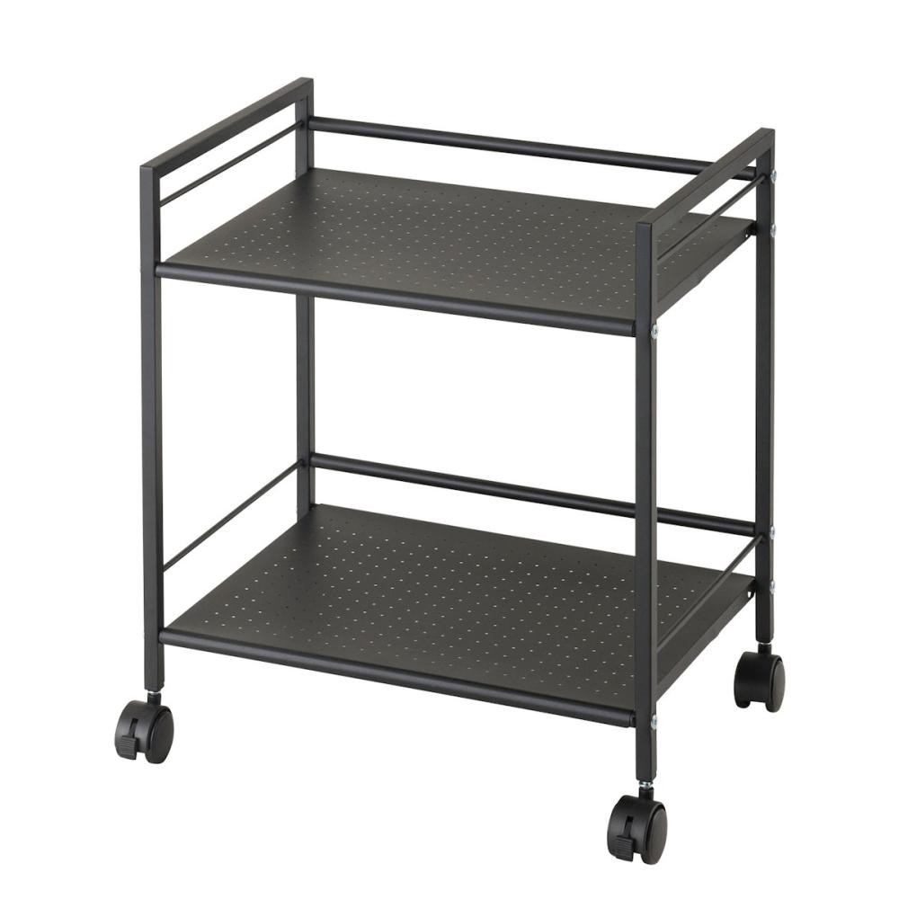 パンチングラック　２段　ブラック　ＧＣ－Ｐ４６ＢＫ