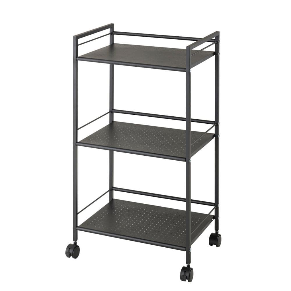 パンチングラック　３段　ブラック　ＧＣ－Ｐ７６ＢＫ