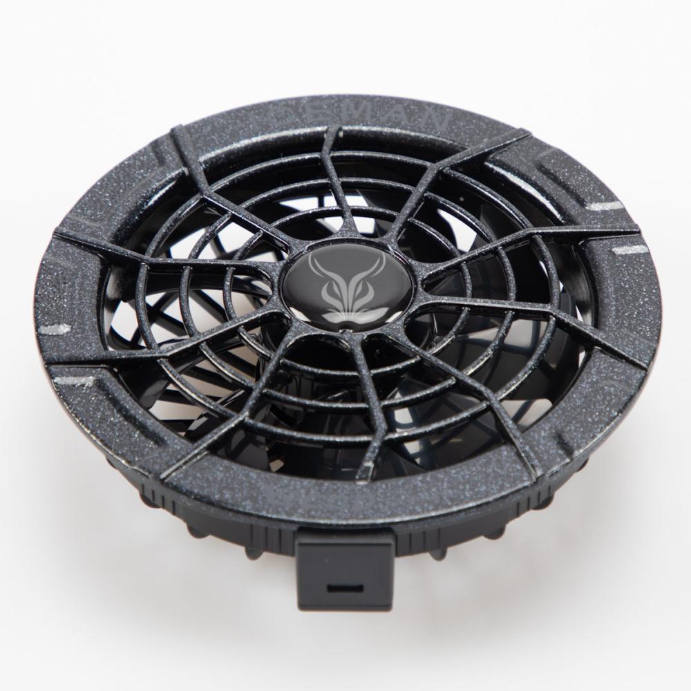 山真製鋸　アイスマンＨＶ２４Ｖファンセット　メタルブラック　ＤＦ２４Ｖ－ＢＫ－ＳＥＴ