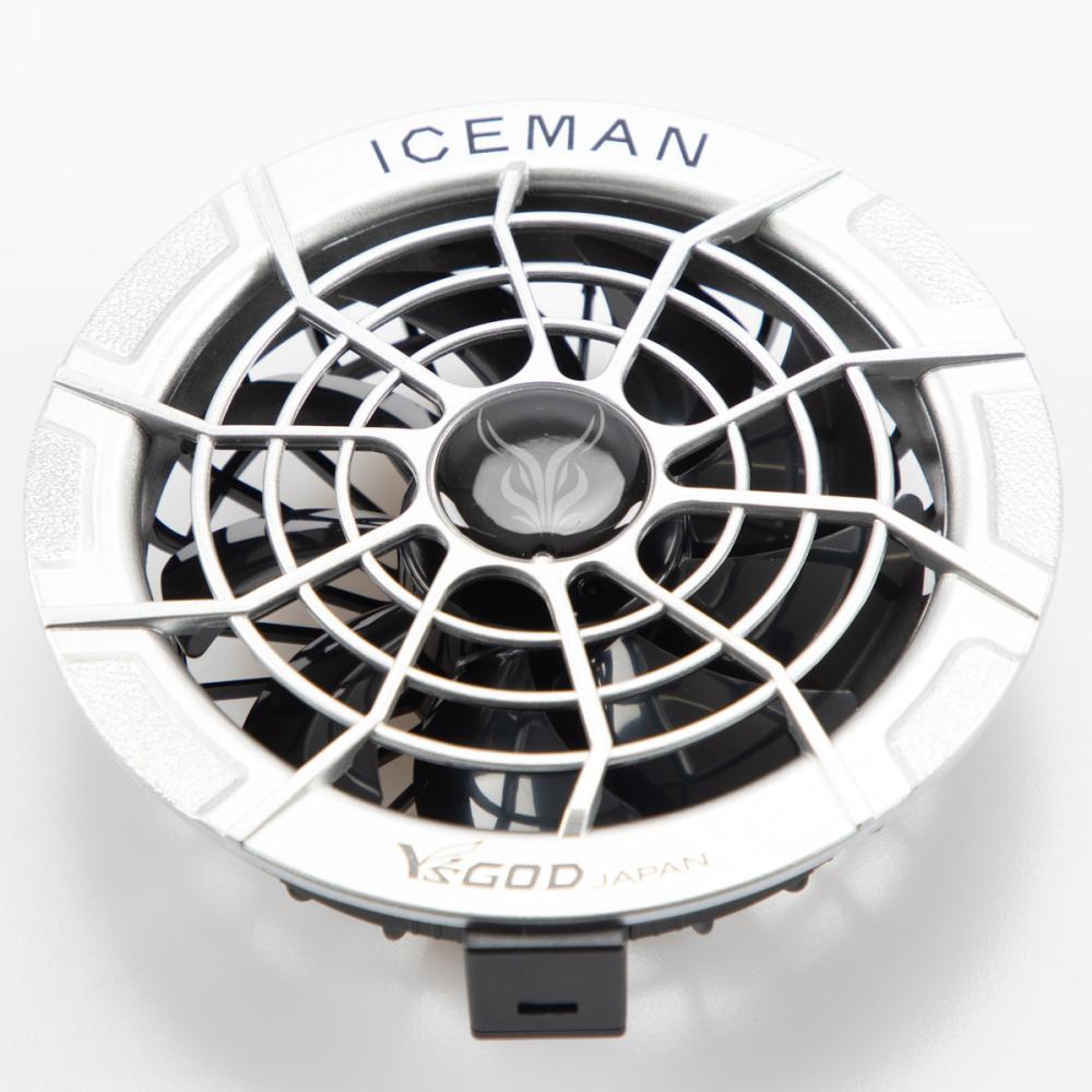 山真製鋸　　アイスマンＨＶ２４Ｖファンセット　メタルシルバー　ＤＦ２４Ｖ－ＳＬ－ＳＥＴ