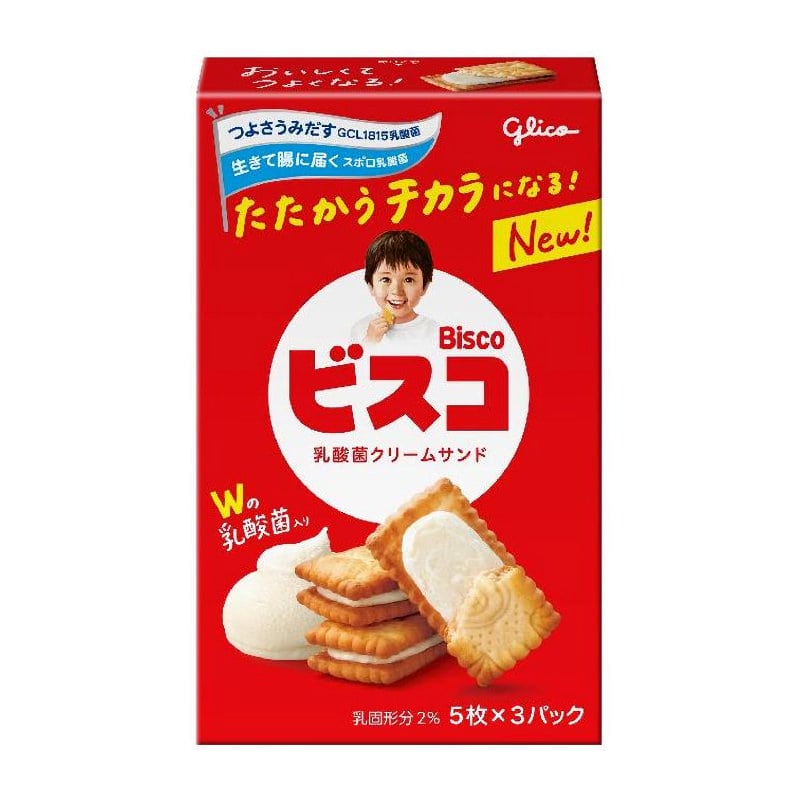 グリコ　ビスコ　１５枚入り