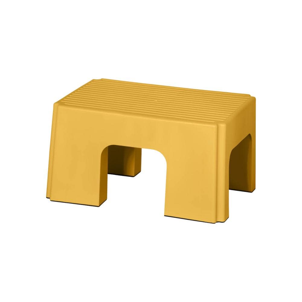 グリーンパル　ステップスツール　マスタ―ドイエロー　Ｓ　幅３７．７×高さ２０×奥行２７．５ｃｍ　マスタードイエロー