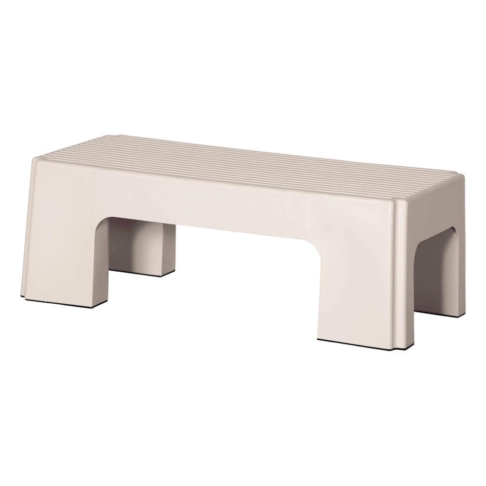 グリーンパル　ステップスツール　モカアイボリー　Ｌ　幅５７．８×高さ２０×奥行２７．５ｃｍ　モカアイボリー