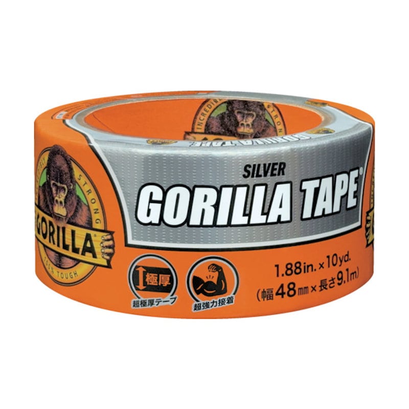 ＫＵＲＥ　ゴリラ　補修テープ　シルバー　ＮＯ．１７８７