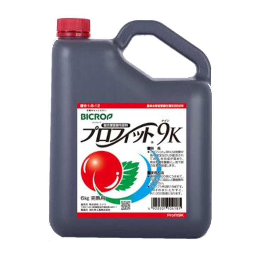 ＢＩＣＲＯＰ（ビックロップ）　総合葉面散布液肥　プロフィット９　Ｋ　６ｋｇ