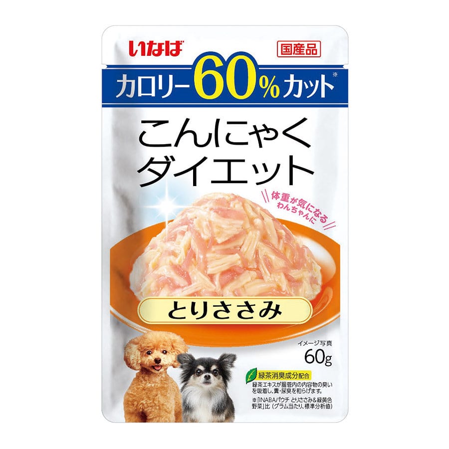 いなば　こんにゃくダイエット　とりささみ　６０ｇ