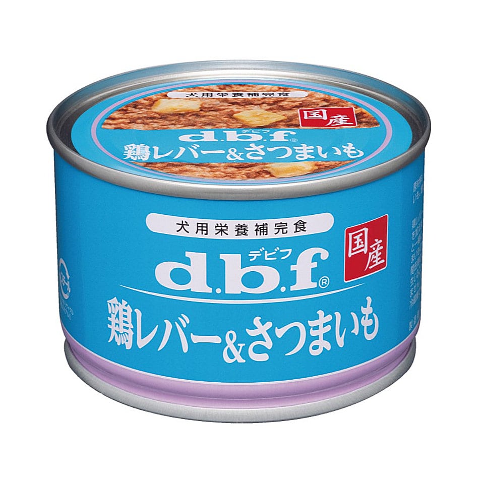 ｄｂｆ　デビフ缶　鶏レバー＆さつまいも　１５０ｇ