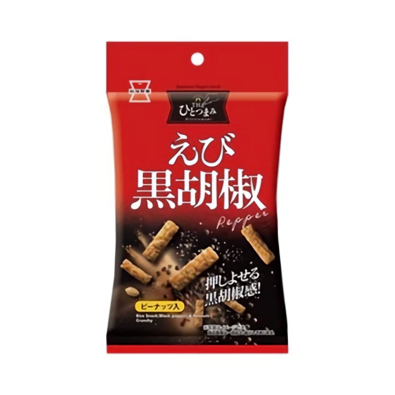 岩塚製菓　ＴＨＥひとつまみ　えび黒胡椒　４５ｇ