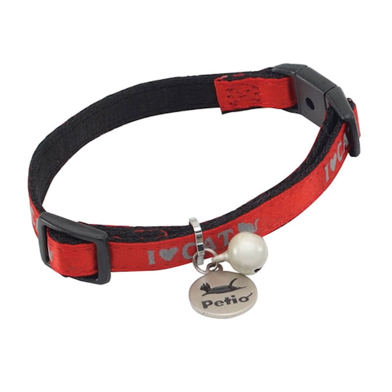 ペティオ　ＣＡＴ　ＣＯＬＬＡＲ　ラブキャットカラー　レッド