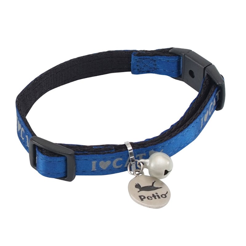 ペティオ　ＣＡＴ　ＣＯＬＬＡＲ　ラブキャットカラー　ブルー